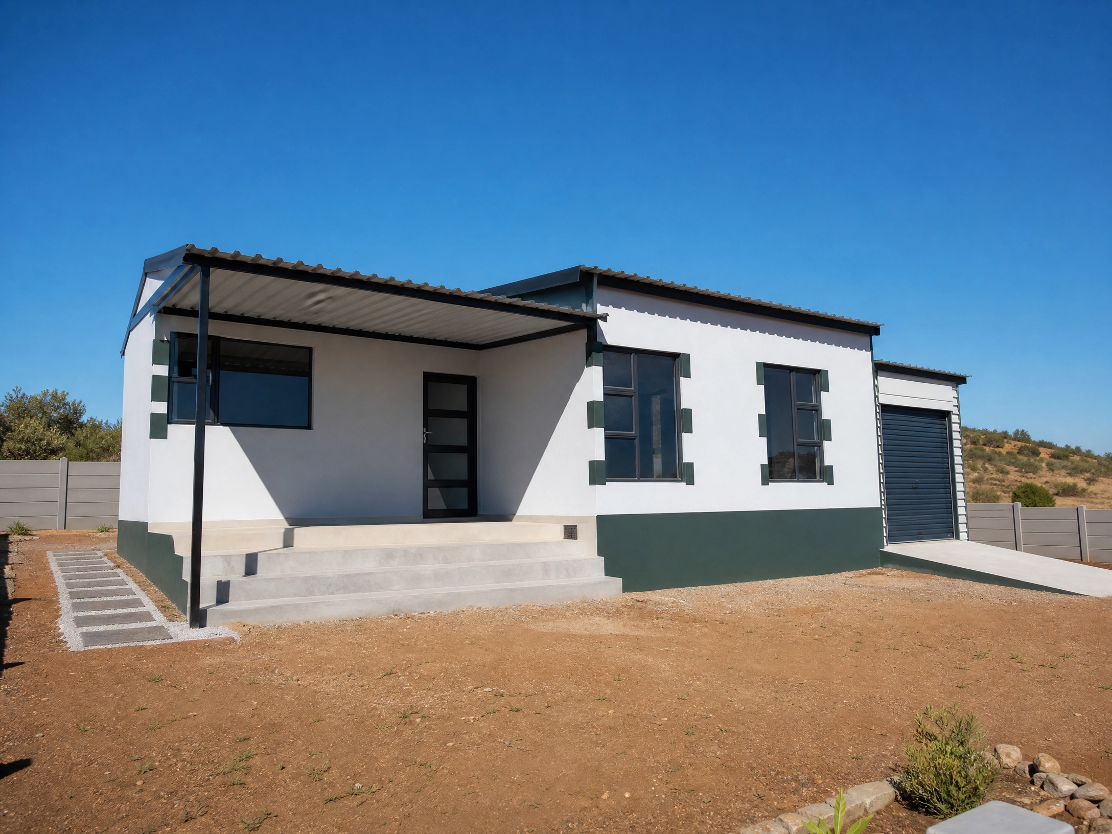Two bedroom house plan